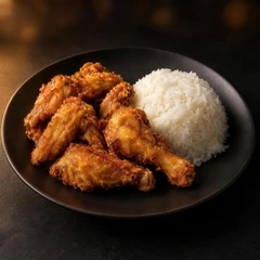 Illustrative image — Fried Chicken Wings or Legs