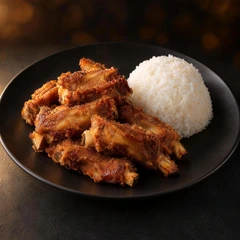 Illustrative image — Fried Pork Ribs